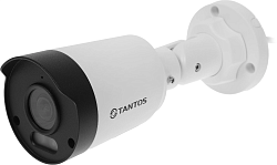 Камера видеонаблюдения IP Tantos TSi-Peco25FP 2.8-2.8мм цв. корп.:белый/черный (00-00122951)