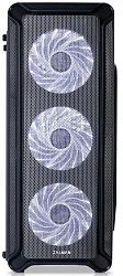 Корпус Zalman i3 черный без БП ATX 2x120mm 2xUSB2.0 1xUSB3.0 audio bott PSU