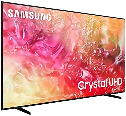 Телевизор LED Samsung 43" UE43DU7100UXRU Series 7 черный 4K Ultra HD 60Hz DVB-T2 DVB-C DVB-S2 USB WiFi Smart TV