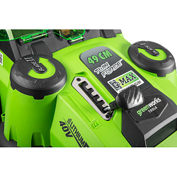 Газонокосилка роторная Greenworks G40LM49DBK4 (2500207VB)