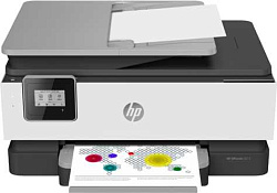 МФУ струйный HP OfficeJet 8013 (1KR70B) A4 Duplex WiFi черный
