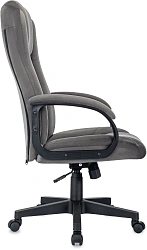 Кресло руководителя Бюрократ CH-800 Fabric темно-серый крестов. пластик
