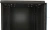Шкаф коммутационный Hyperline (TWB-FC-1266-SR-RAL9004) настенный 12U 600x600мм пер.дв.металл 2 бок.пан. задн.дв.спл.стал.лист 60кг черный 650мм IP20 сталь