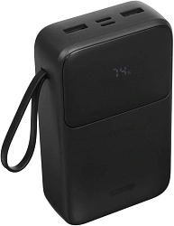 Мобильный аккумулятор Tecno Pocket S201 20000mAh 2.4A 2xUSB-A/USB-C черный
