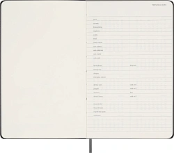 Еженедельник Moleskine CLASSIC WKNT Large 130х210мм недатир. 288 черный