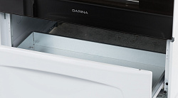 Плита Электрическая Darina 1D EC 141 607 W белый/черный стеклокерамика (без крышки)
