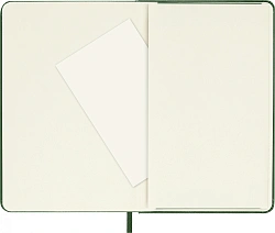 Блокнот Moleskine CLASSIC QP012K15 Pocket 90x140мм 192стр. нелинованный твердая обложка зеленый