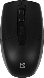 Мышь Defender Modern MB-985 черный оптическая 1600dpi беспров. USB 3but (52985)