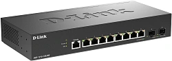 Коммутатор D-Link DGS-1210-10X/ME/C1A 8x1Гбит/с 2SFP+ управляемый