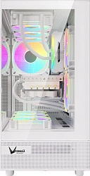 Корпус Formula Crystal Z8 белый без БП ATX 11x120mm 4x140mm 1xUSB3.0 audio bott PSU