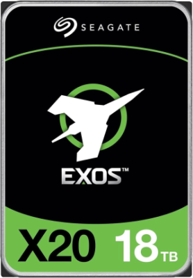 Жесткий диск Seagate SATA-III 18TB ST18000NM003D Server Exos X20 4KN (7200rpm) 256Mb 3.5"