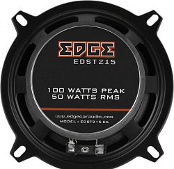 Колонки автомобильные Edge EDST215-E6 100Вт 4Ом 13см (5дюйм) (ком.:2кол.) коаксиальные двухполосные