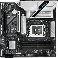 Материнская плата Gigabyte Z890M GAMING X Soc-1851 Intel Z890 4xDDR5 mATX AC`97 8ch(7.1) 2.5Gg RAID+HDMI+DP