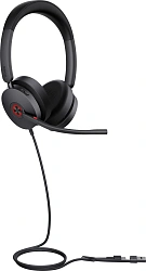 Гарнитура проводная Yealink UH48 Dual UC USB-C/A черный