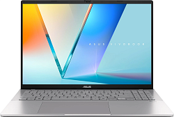 Ноутбук Asus VivoBook S16 S3607AA-SH097 Core Ultra 5 325 16Gb SSD1Tb Intel Graphics 16" OLED WUXGA (1920x1200) без ОС silver WiFi BT Cam (90NB1731-M00810)