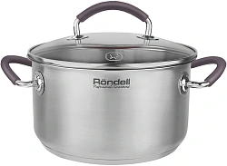 Кастрюля Rondell Akzent RDS-1387 2.1л. d=18см (с крышкой) стальной
