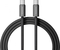 Кабель Romoss CB3235 6958377525982 USB Type-C (m)-USB Type-C (m) 1м серый