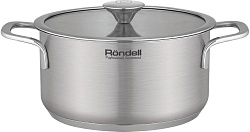 Кастрюля Rondell Modern RDS-1748 4.8л. d=24см (с крышкой) стальной