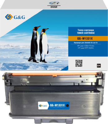 Картридж лазерный G&G GG-W1331X W1331X черный (15000стр.) для HP Laser 408dn/MFP 432fdn