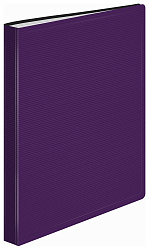 Папка с 10 прозр.вклад. Бюрократ DeLuxe DLV10BBERRY A4 пластик 0.7мм черничный