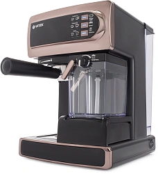 Кофеварка рожковая Vitek VT-1517 GD 1238Вт золотистый