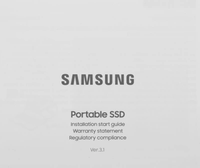 Накопитель SSD Samsung Original USB-C 1Tb MU-PE1T0S/WW Shield T7 1.8" черный