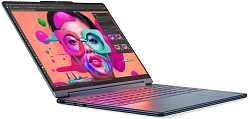 Ноутбук Lenovo Yoga 9 14ILL10 Core Ultra 7 258V 32Gb SSD1Tb Intel Arc 140V 14" OLED Touch 2.8K (2880x1800) Windows 11 Home blue WiFi BT Cam Bag (83LC0055RK)