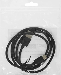 Кабель KingPrice KP-USBAC-3A-1m USB (m)-USB Type-C (m) 1м черный