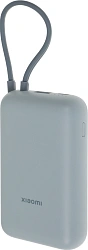 Мобильный аккумулятор Xiaomi BHR9073GL 10000mAh 22.5W 3A USB-A/USB-C голубой