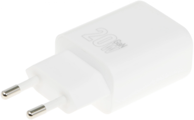 Сетевое зар./устр. Hoco N60 Gentle 20W 3A (PD+QC+AFC) USB Type-C универсальное белый (44228)