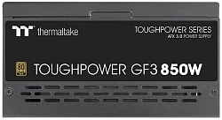 Блок питания Thermaltake ATX 850W Toughpower GF3 Gen.5 80+ gold 24pin APFC 135mm fan color LED 12xSATA Cab Manag RTL