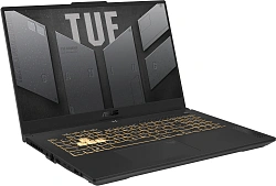 Ноутбук Asus TUF Gaming F17 FX707VJ-HX013 Core 5 210H 16Gb SSD1Tb NVIDIA GeForce RTX 3050 6Gb 17.3" IPS FHD (1920x1080) без ОС grey WiFi BT Cam (90NR0MY5-M000Z0)