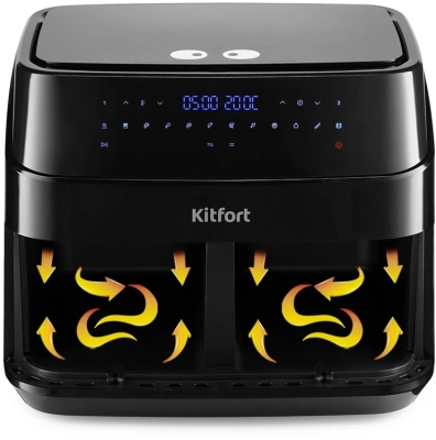 Аэрогриль Kitfort КТ-2250 1750Вт черный