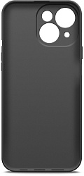 Чехол (клип-кейс) BoraSCO для Apple iPhone 15 Plus Silicone Case черный (72414)