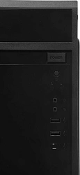 Корпус KingPrice KPCC-MN208 черный без БП mATX 1x80mm 2x120mm 2xUSB2.0 audio