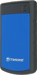 Жесткий диск Transcend USB3.0 1TB TS1TSJ25H3B StoreJet 25H3 (5400rpm) 2.5" синий