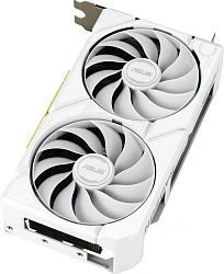 Видеокарта Asus PCI-E 5.0 DUAL-RX9060XT-16G-WHITE AMD Radeon RX 9060XT 16Gb 128bit GDDR6 2550/20000 HDMIx1 DPx2 HDCP Ret