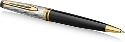Ручка шариков. Waterman Reflections of Paris Expert DeLuxe (2200942) Black GT M син. черн. подар.кор.