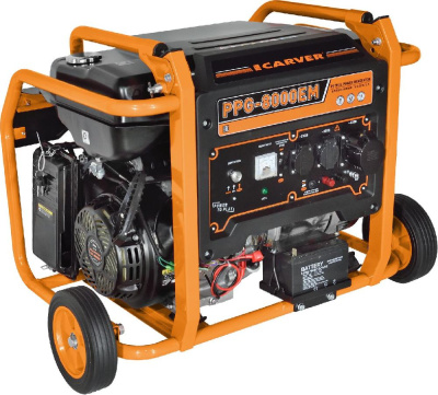 Генератор Carver PPG- 8000ЕM 6.5кВт
