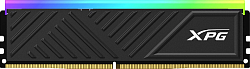Память DDR4 8GB 3600MHz A-Data AX4U36008G18I-SBKD35G XPG Spectrix D35G RGB RTL Gaming PC4-28800 CL18 DIMM 288-pin 1.35В dual rank с радиатором Ret