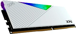 Память DDR5 2x32GB 6400MHz A-Data AX5U6400C3232G-DCLARWH XPG Lancer RGB RTL Gaming PC5-51200 CL32 DIMM 288-pin 1.4В kit dual rank с радиатором Ret