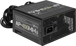 Блок питания Formula ATX 400W AP-400ММ 80 PLUS WHITE (20+4pin) APFC 120mm fan 6xSATA RTL