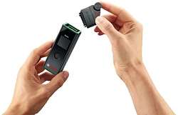 Лазерный дальномер Bosch PLR 20 Zamo III Set 2кл.лаз. 635нм цв.луч. красный (0603672701)