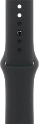 Смарт-часы Apple Watch Series 11 A3331 42мм OLED корп.черный Sport Band рем.черный разм.брасл.:140-190мм (MEQT4LW/A)