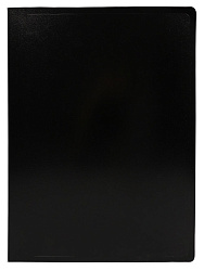 Папка на 4-х кольцах Buro -ECB0420/4RBLACK A4 пластик 0.5мм черный