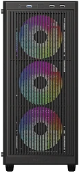 Корпус ID-Cooling Ware 310 черный без БП ATX 6x120mm 2xUSB2.0 1xUSB3.0 audio bott PSU
