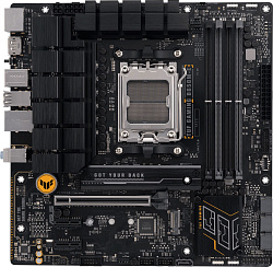 Материнская плата Asus TUF GAMING B650M-E Socket AM5 AMD B650 4xDDR5 mATX AC`97 8ch(7.1) 2.5Gg RAID+HDMI+DP