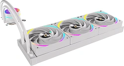 Система водяного охлаждения Formula Oasis L360 ARGB Soc-AM5/AM4/1200/2066/1700/1851 белый 4-pin 1-27dB Al+Cu 360W Ret (OASIS L360 ARGB WH)