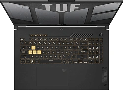 Ноутбук Asus TUF Gaming F17 FX707VJ-HX006 Core 5 210H 16Gb SSD512Gb NVIDIA GeForce RTX 3050 6Gb 17.3" IPS FHD (1920x1080) без ОС grey WiFi BT Cam (90NR0MY5-M00060)