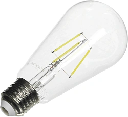 Лампа филам. Thomson Filament TH-B2341 7Вт цок.:E27 эдисон 220B св.свеч.бел.хол. ST64 (упак.:1шт)